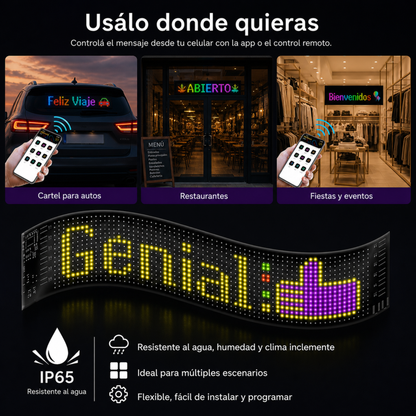 Panel LED Matrix Flexible